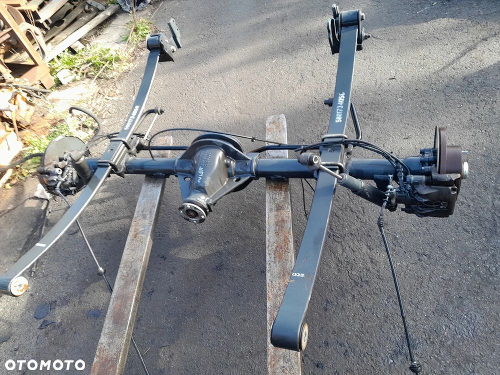 Tylny most Iveco Daily 35S18 2013-2019r, PRZEŁOŻĘNIE 12/47 BEZ RESORÓW I ZACISKÓW