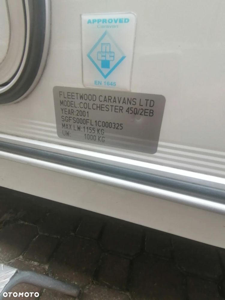 Fleetwood COLCHESTER 450/2EB klima, solar, mover - 15