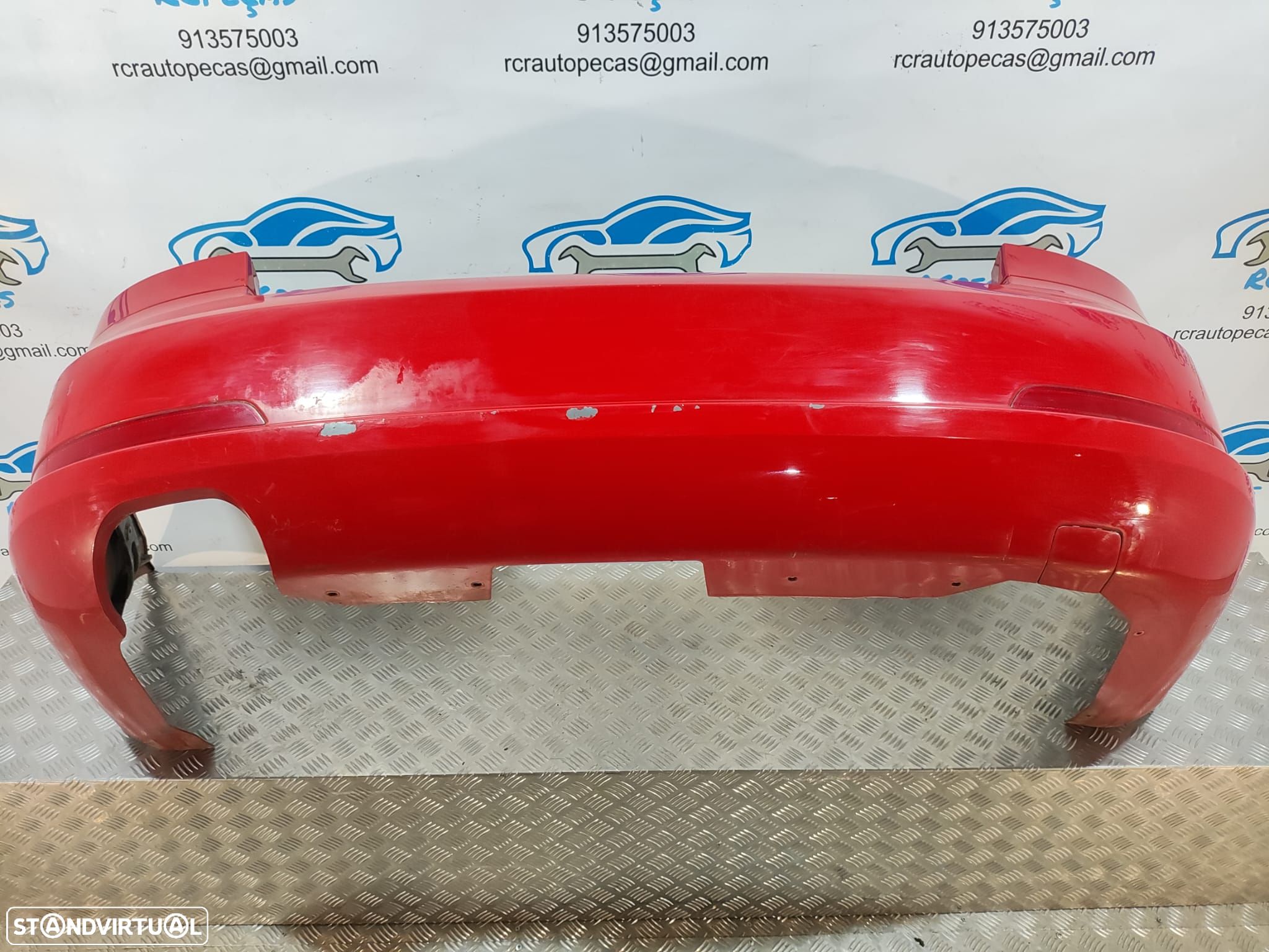 PARACHOQUES TRASEIRO TRÁS SKODA OCTAVIA II 2 MK2 1Z 1Z3 VRS RS SEDAN CARRO 1Z5807421B 1Z5807421 PARA-CHOQUES PARA CHOQUES ORIGINAL - 1