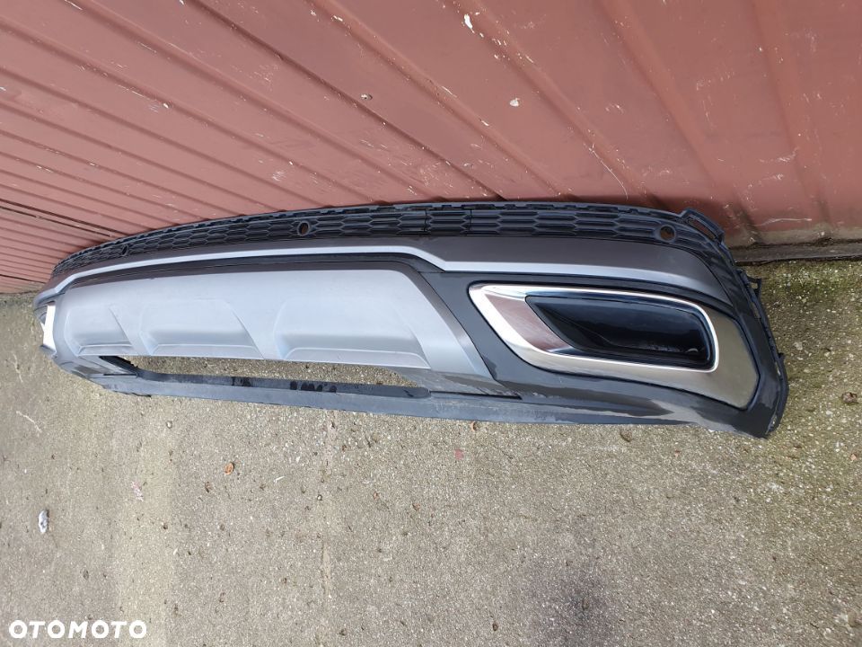 Audi Q7 II S Line lifting 19- zderzak tylny dyfuzor 4M - 1