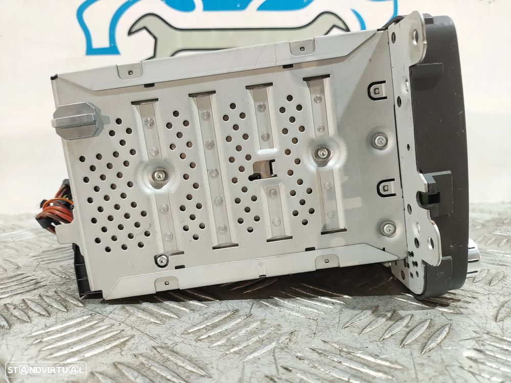 DISPLAY RADIO AUTORADIO ORIGINAL VW VOLKSWAGEN TOURAN 2 II MK2 8T3 3C8035195F MULTIFUNÇÕES LEITOR CD DVD GPS - 5