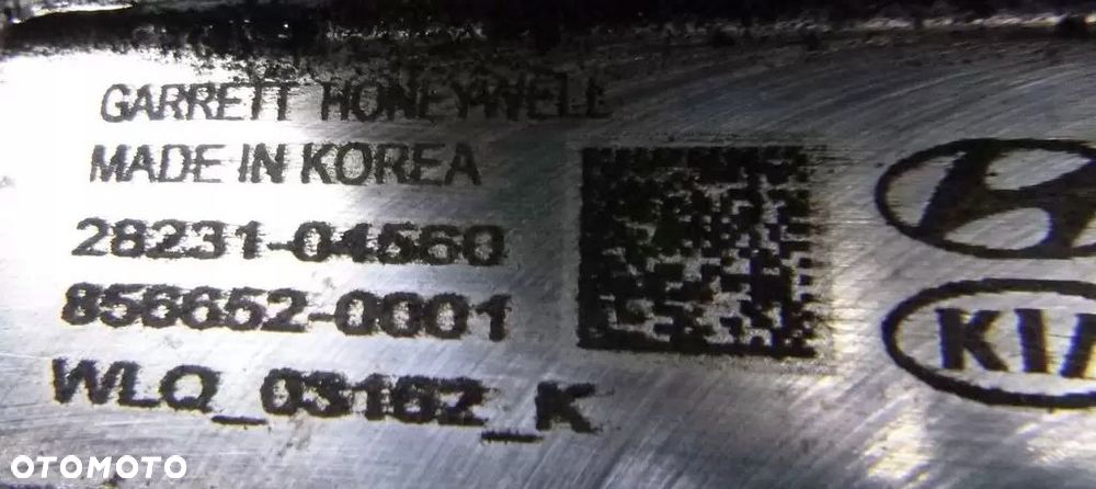 Kia Stonic Turbosprężarka 28231-04560 - 2