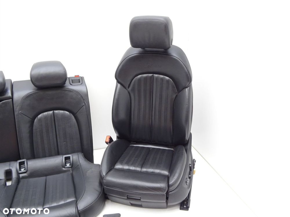 Komplet foteli fotel skóra kanapa tył prawy lewy 8k0881104m audi a7 4g - 4