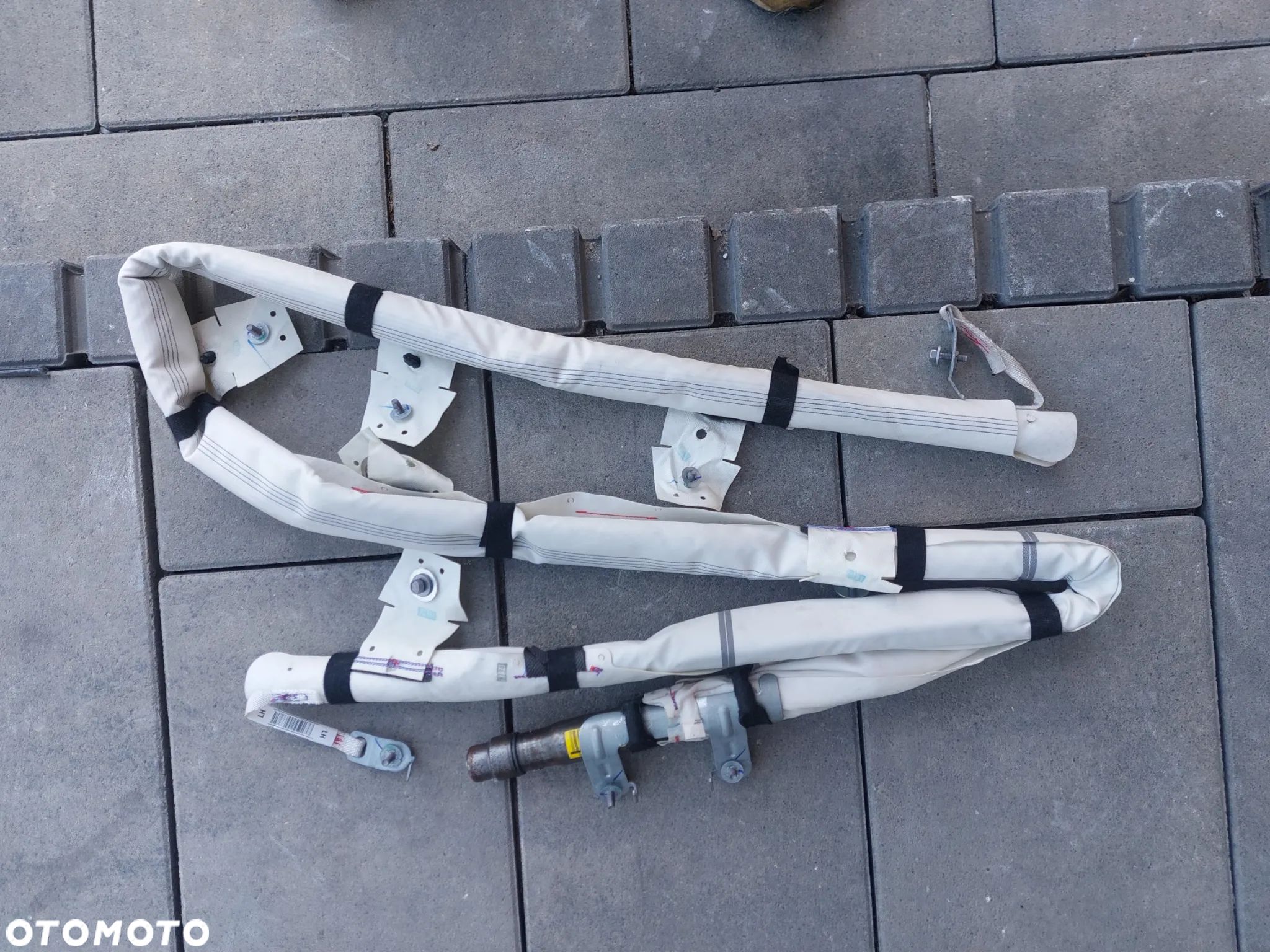 Tesla 3 KURTYNA POWIETRZNA KURTYNY   AIR BAG PODUSZKA POWIETRZNA - 1