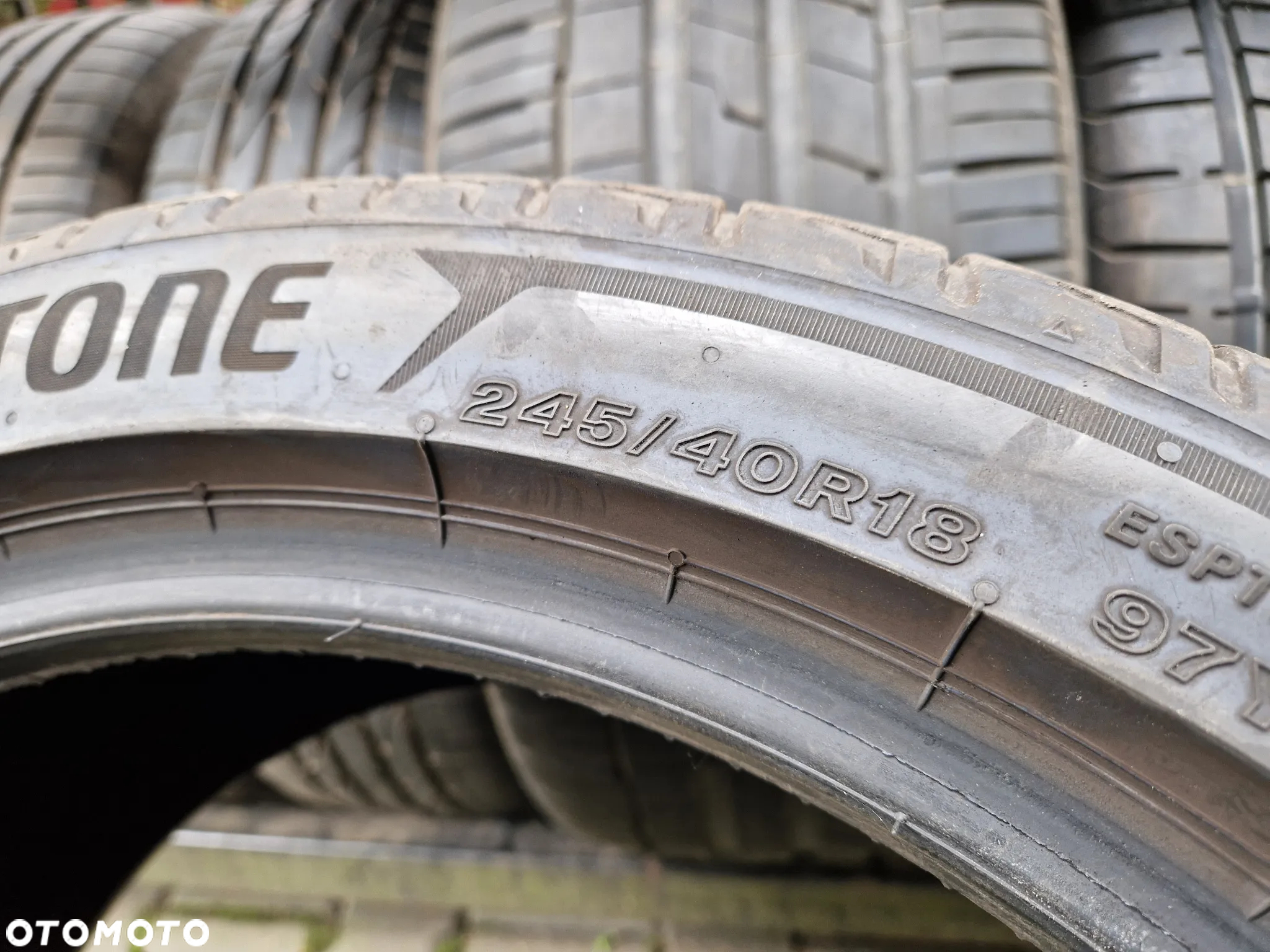 Komplet Bridgestone Sport - 245/40/18 i 285/35/19 - 7