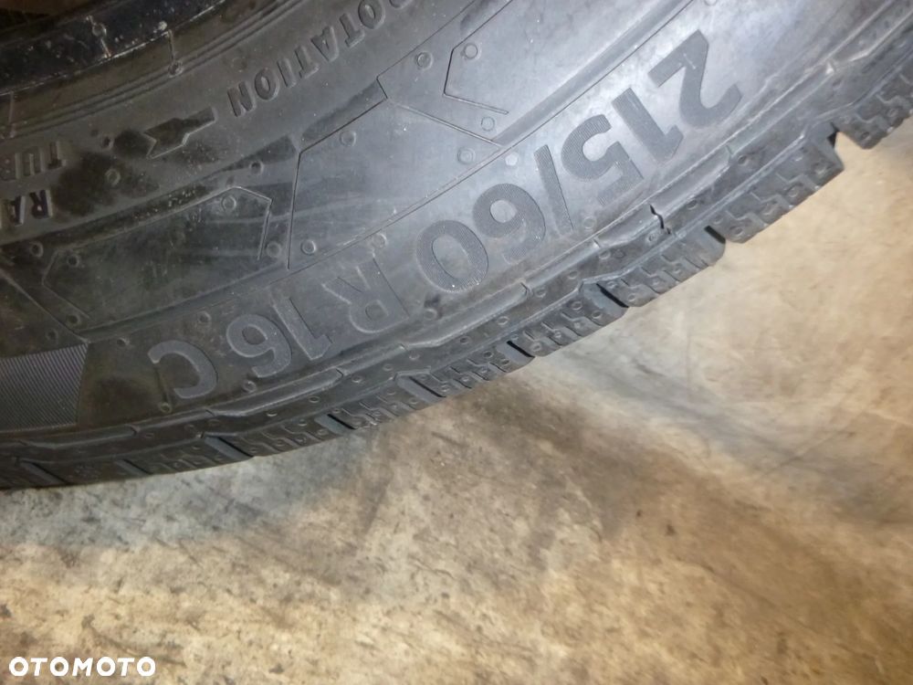nowa opona zimowa continental vancontact winter 215/60 r16c - 5