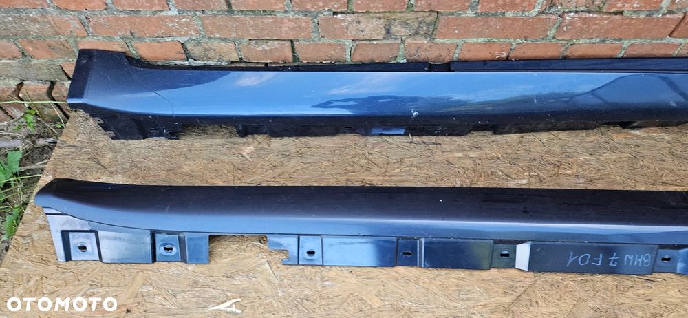 BMW 7 F01 Listwa progowa prawa lub lewa Próg prawy lub lewy kolor A89   7213446 7213445 - 4