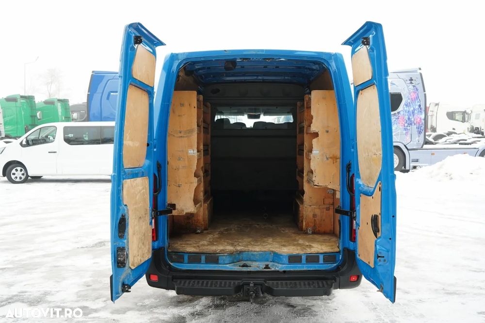 Renault MASTER / CAROSERIE ROATĂ / PANOU / CABINĂ DUPĂ 7 LOCURI / IMPORTAT - 15
