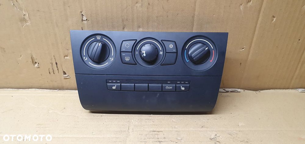 Panel nawiewu powietrza klimatyzacji grzania foteli BMW I E81 E87 9216022 - 5