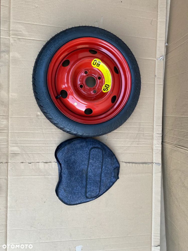 Koło dojazdowe dojazdówka 15 Kia Rio  Hyundai I10 i10   4x100  + zestaw - 4