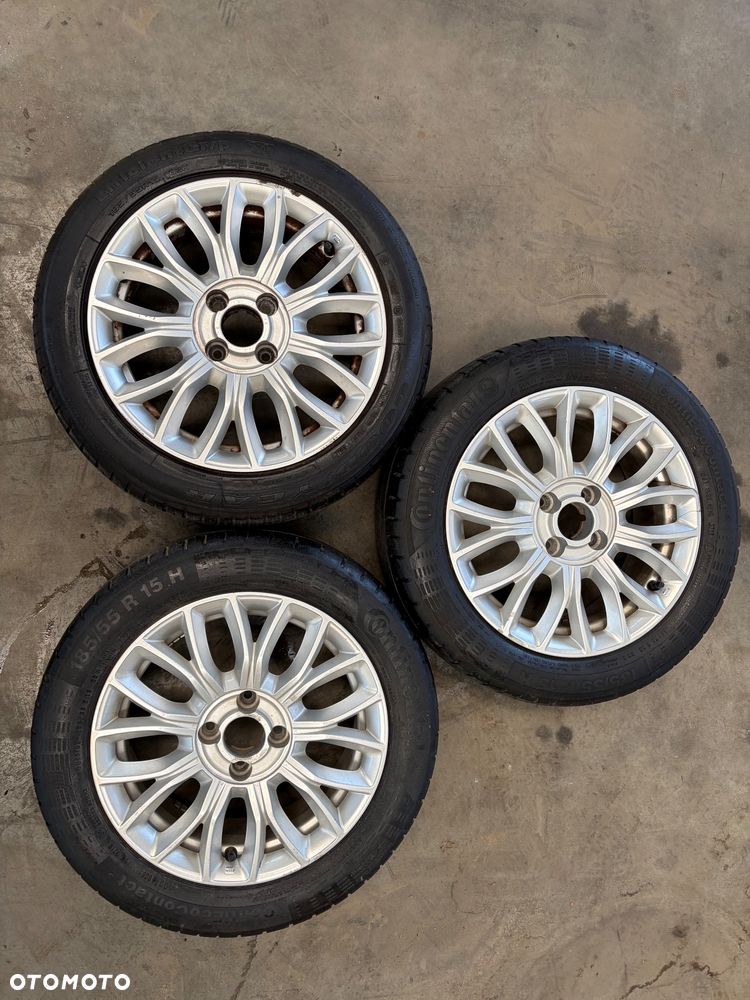 Felga aluminiowa Fiat 500 6Jx15 ET 35 Oryginalna - 1