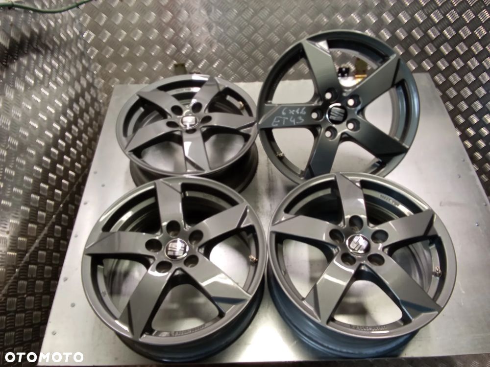 Felgi Seat Ateca Alhambra Leon Toledo Altea 6Jx16 et43 5x112 - 2