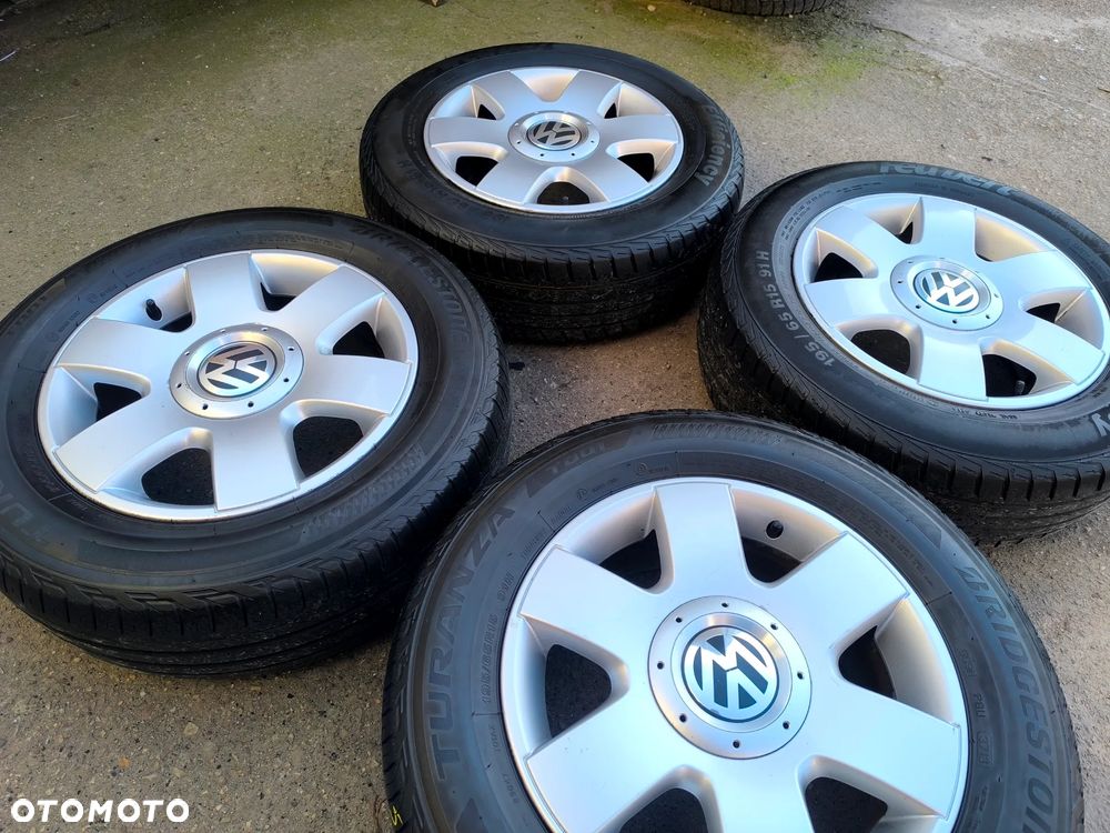 5x112 Felgi Aluminiowe Alufelgi 15 Koła Letnie Lato VW GOLF 5 6 7 V VI VII JETTA CADDY TOURAN SHARAN PASSAT B5 SEAT AUDI SKODA Legnica ALU-RAD 195/65 5,5mm - 4
