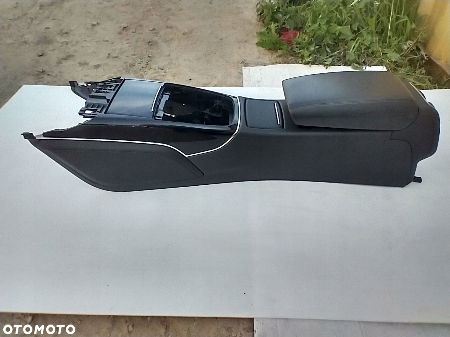 AUDI A6 C7 4G TUNEL ŚRODKOWY PODŁOKIETNIK DEKOR KRATKA NAWIEWU TYŁ SCHOWEK - 12