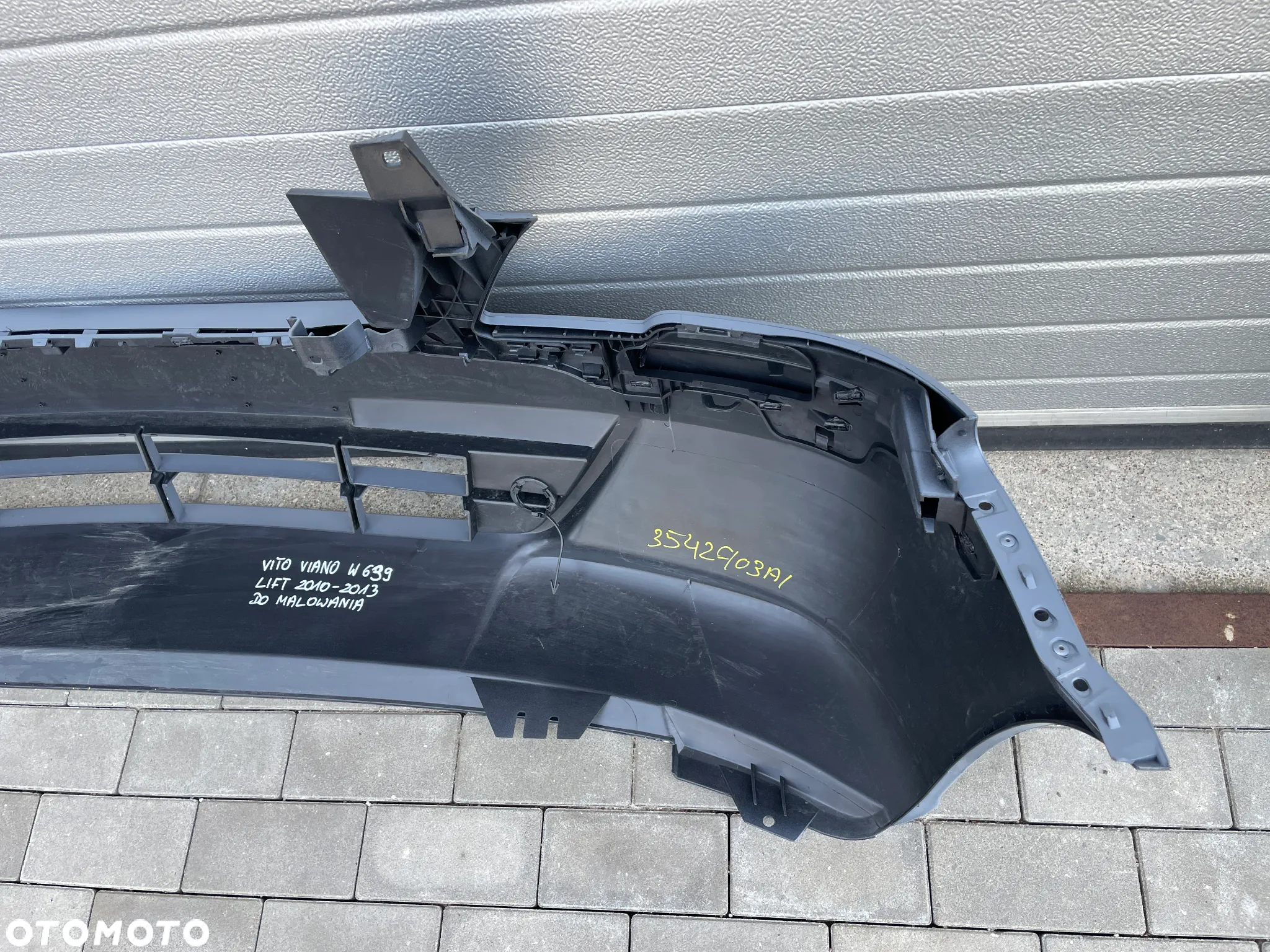 ZDERZAK PRZEDNI MERCEDES VITO, VIANO W639 LIFT  2010-2013 - NOWY do malowania - 5