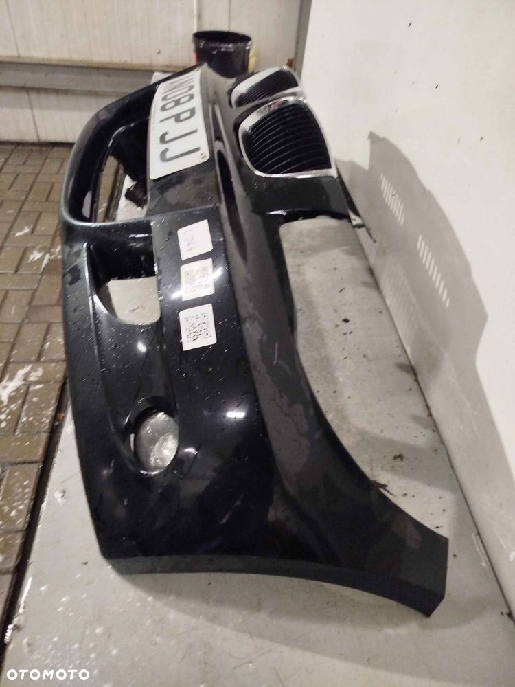 ^ ZDERZAK PRZÓD PRZEDNI DO BMW SERII 1 E87 M POWER M PAKIET BLACK SAPPHIRE CZARNY HALOGENY - 3