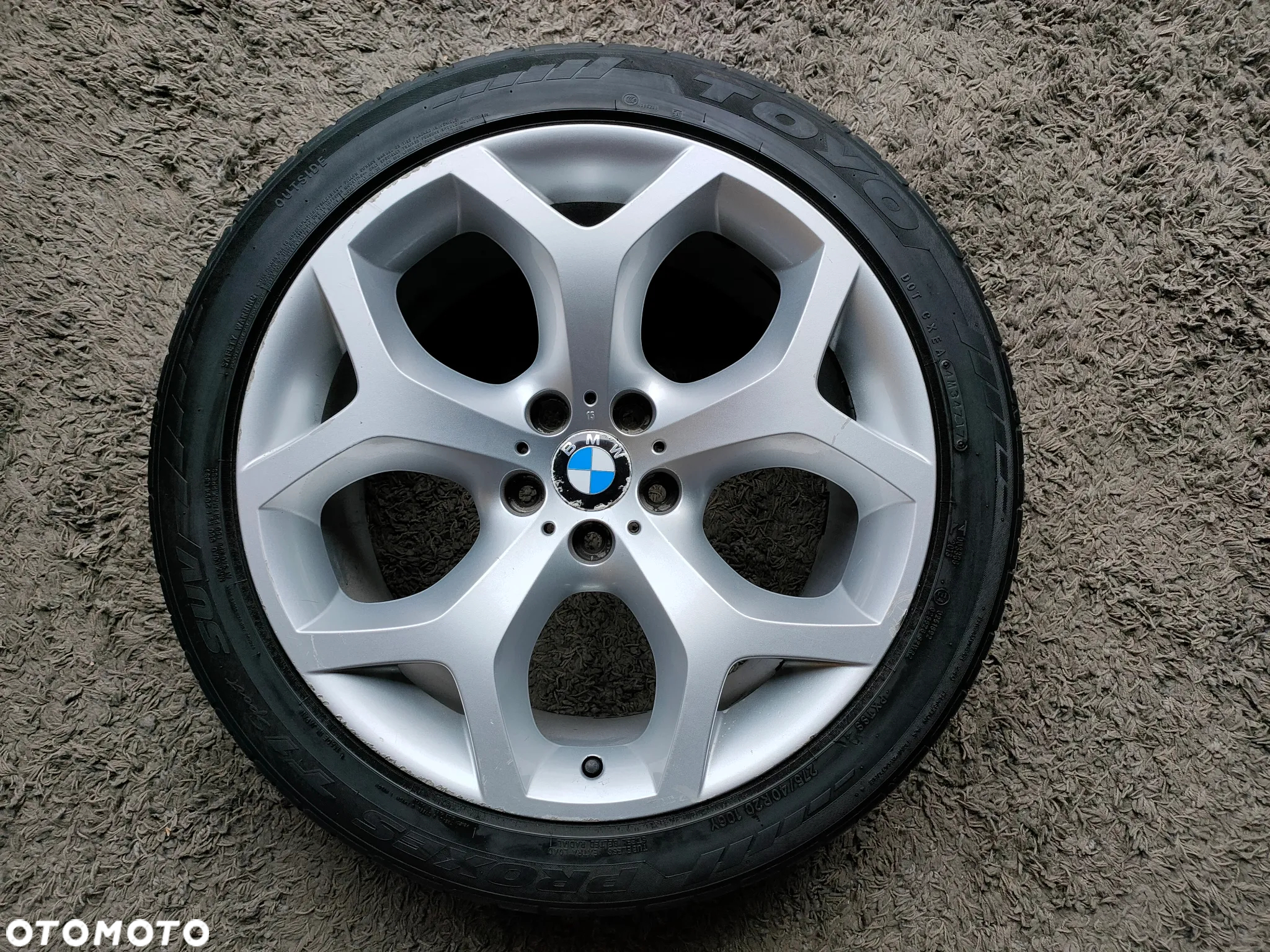 Cena za dwie 275/40/20 R20 106Y dwie opony letnie Toyo Proxes T1 Sport SUV jak 265 285 Rant ochronny para opon lato 4x4 Radom BMW X5 X6 - 7
