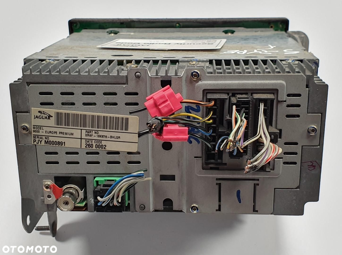 RADIO KASETA JAGUAR S-TYPE XR8F-18K876-BH - 5