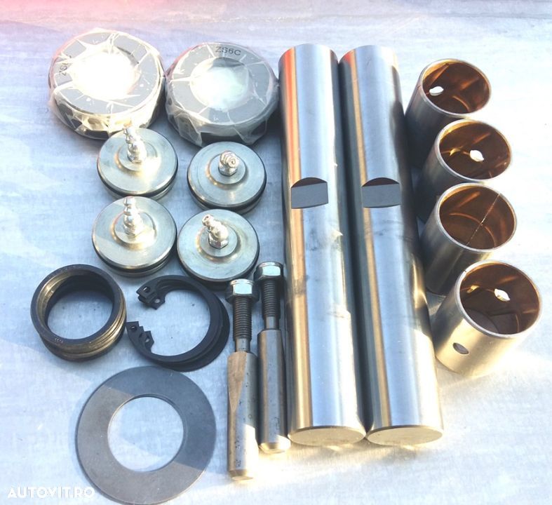 Kit pivotare NISSAN Atleon 2001-2015 set pivoti amortizor directie placute discuri - 1