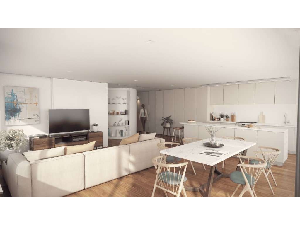 Apartamento T3 com jardim, junto ao Parque da Cidade - Grande imagem: 3/10