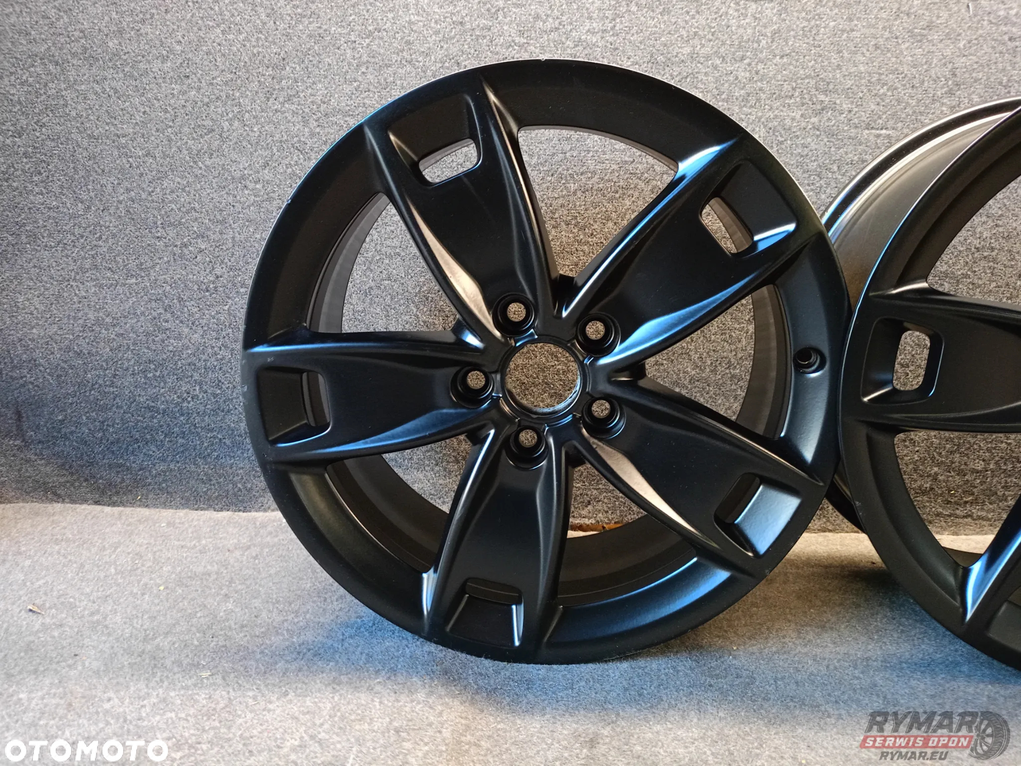 ALUFELGI 7.5X17" 5x112 ET56 ORYGINAŁ AUDI VW SEAT SKODA KOMPLET - 2