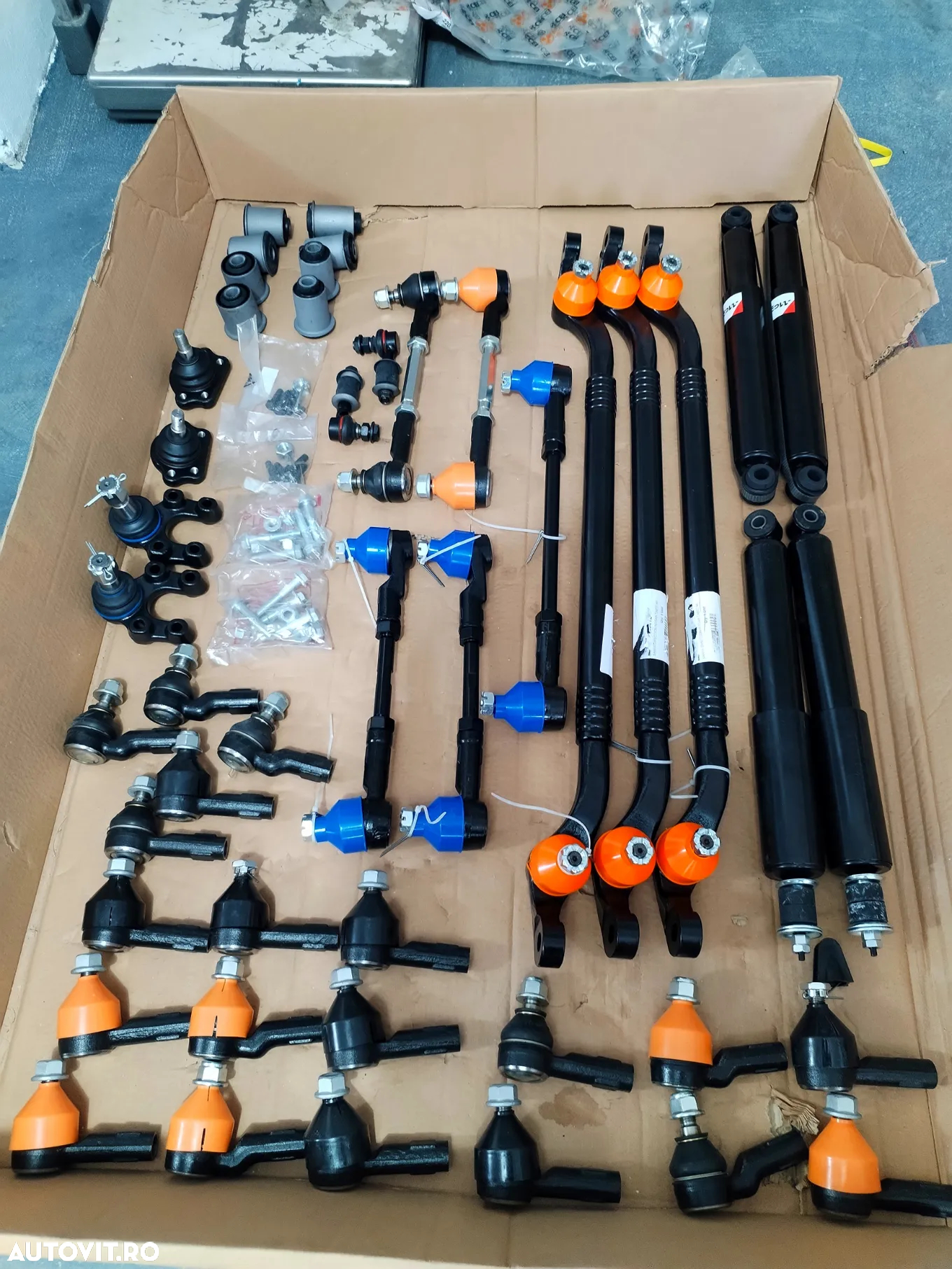 NISSAN CABSTAR 2004-2006 SISTEM CU BRATE BASCULE DIRECTIE SUSPENSIE CAP BARA LEVIER DIRECTIE CREMALIERA PIVOT BIELETA BUCSE TRAPEZA ANTIRULIU - 18