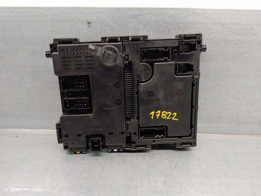 CAIXA RELÉS / FUSÍVEIS PEUGEOT 206 FASTBACK 2001 -9626460880 - 4