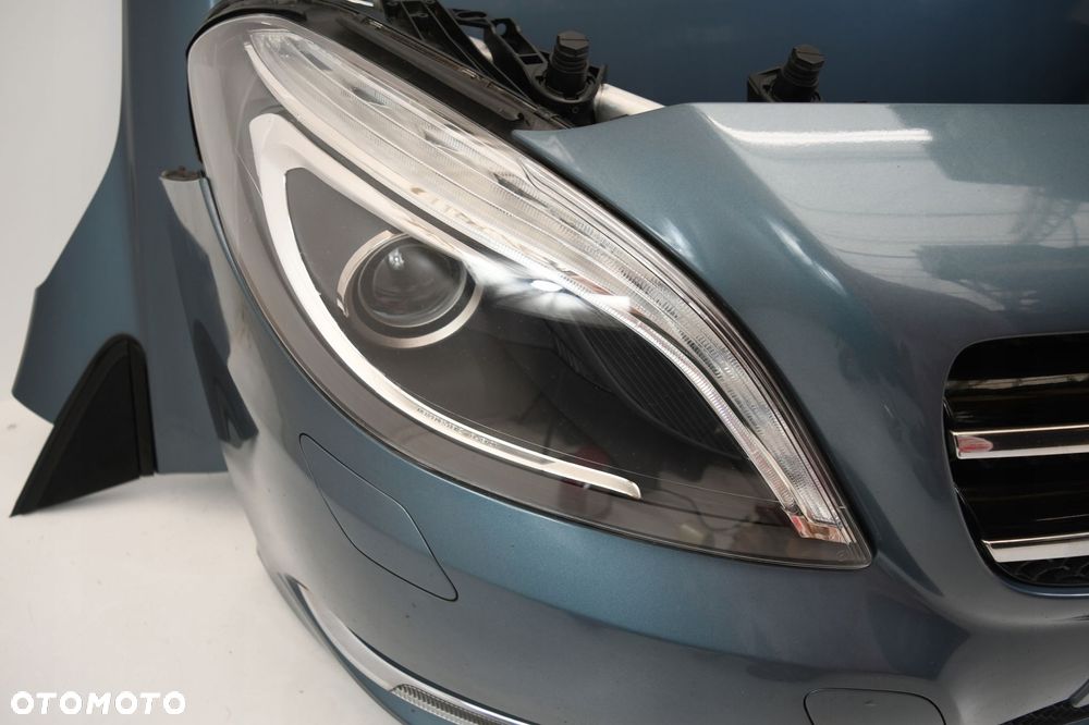 MERCEDES B KLASA W246 ZDERZAK CHŁODNICE PAS LAMPY BI XWNON BŁOTNIKI - 6