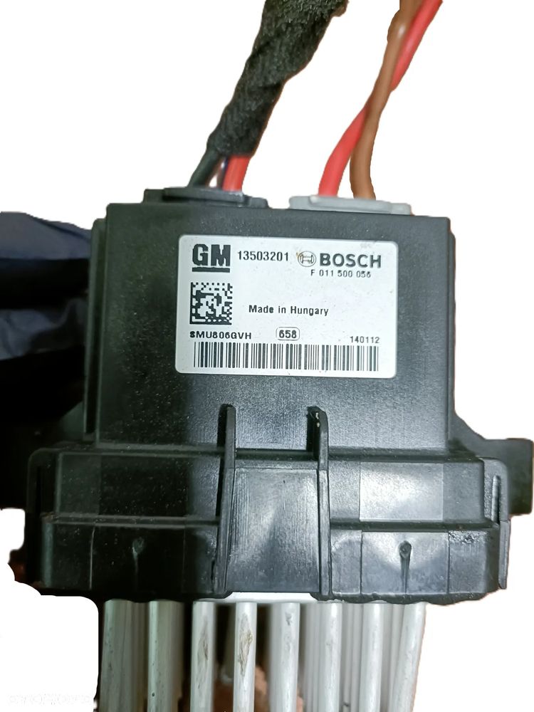 OPEL MERIVA B 10-17 1,4 TB dmuchawa wentylator T1019714Q + rezystor  13503201 * - 2