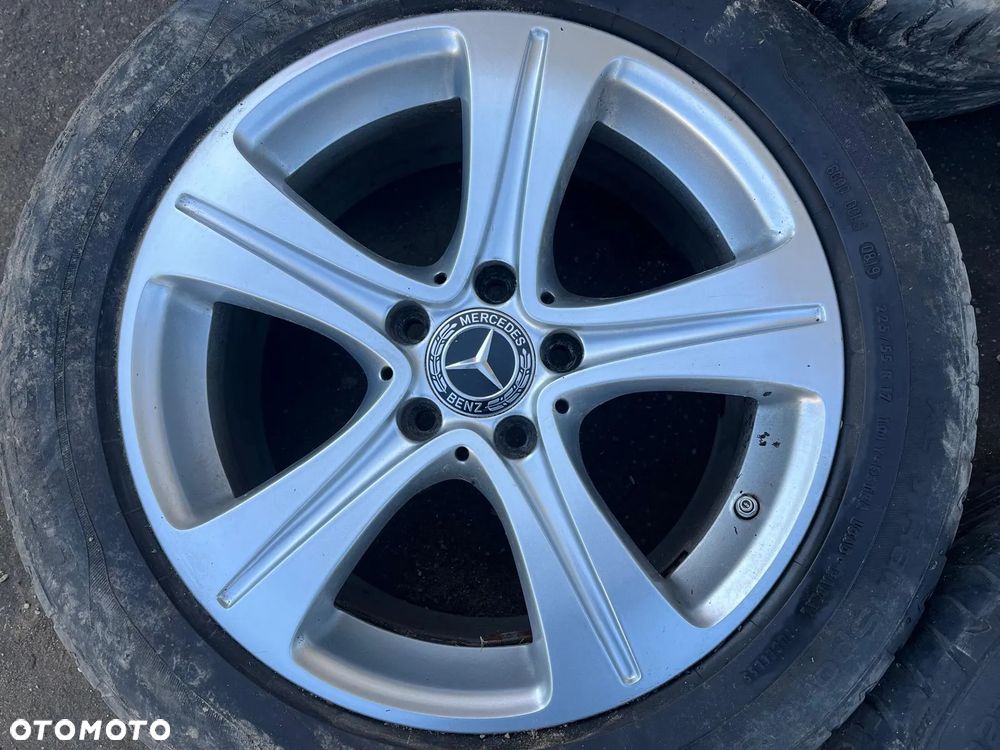 Alufelgi 17 cali 4 sztuki bez opon A2134011200 7.50x17H2 ET40 Mercedes E Klasa W213 - 2