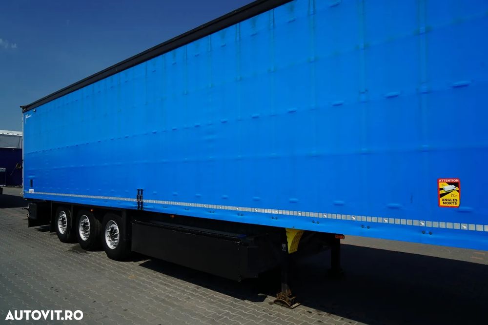 Schmitz Cargobull CORTINĂ / STANDARD / TRANSPALET / SISTEM RSAB / AXĂ RIDICATĂ / AXE SCHMITZ / 2019 / - 10
