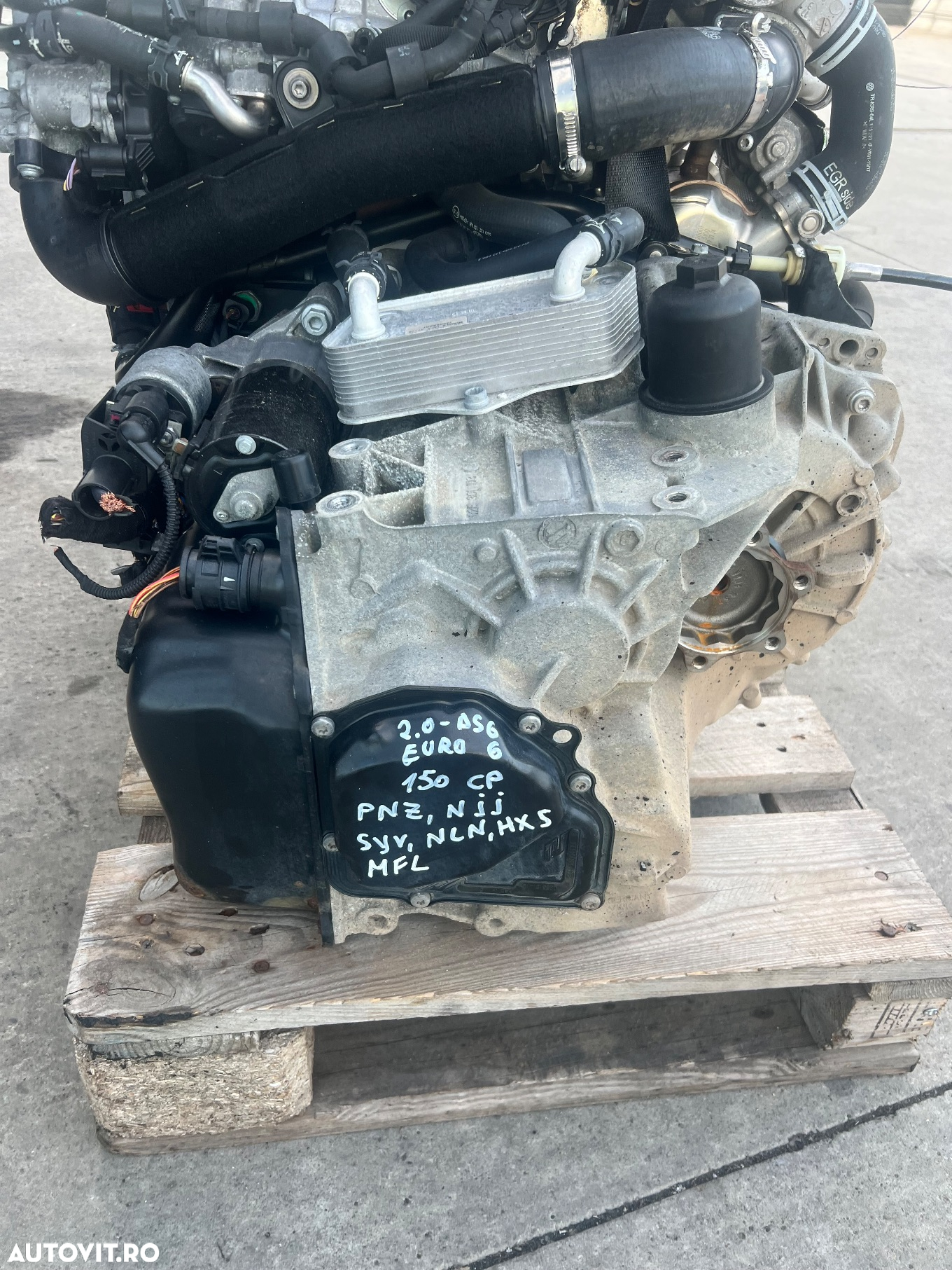 DEZMEMBREZ Piese Auto Volkswagen Vw Sharan 7N Motor 2.0 Diesel Euro 6 150 CP cod DFL Cutie Viteze Automata PNZ NJJ NLN Bara Fata completa Capota Portiera fata culisanta spate Haion Stop tripla LED Injector Pompa Inalta Kit Injectie - 10
