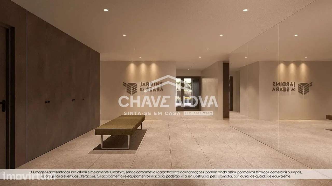 T2 em Construção com Varanda e Garagem - Jardins Seara Gaia - Grande imagem: 2/15