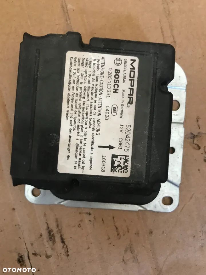 MODUŁ AIRBAG JEEP RENEGADE 52042475 - 2
