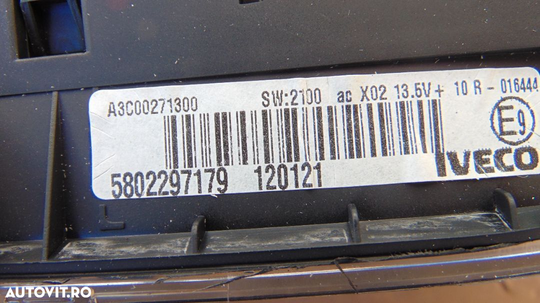 Ceasuri bord Iveco daily 2014-2022 instrumentar bord ceasuri iveco dezmembrez - 3