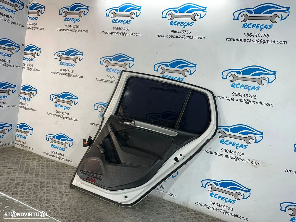 .Porta Tras Traseira Direita Original VW Volkswagen Golf 6 5 Portas 2008 a 2013 - 7