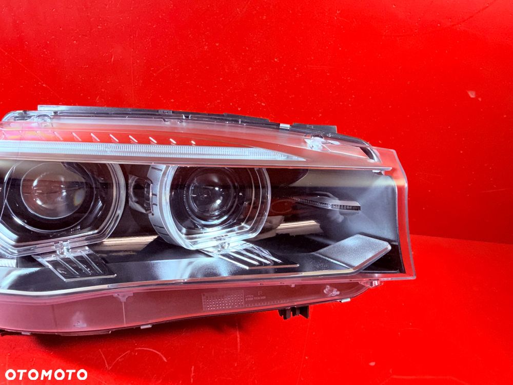 LAMPA PRAWA BMW X5 F15 X6 F16 BI XENON SKRĘTNA BDB USA 7408944 - 3