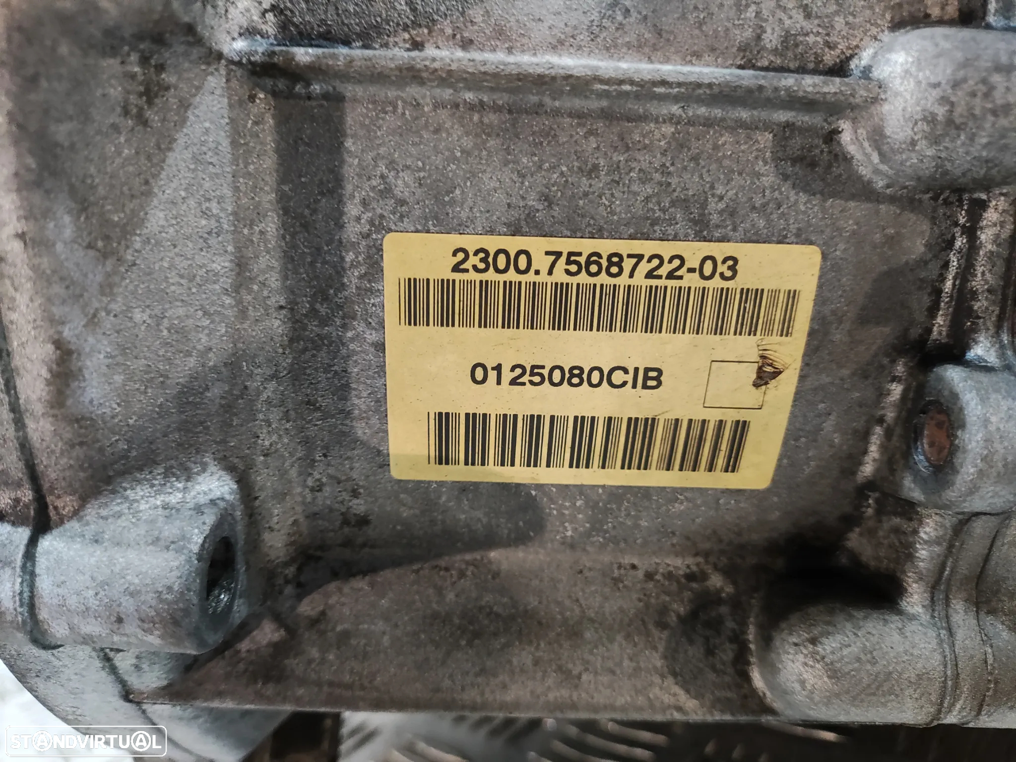 Caixa 6 Velocidades Manual MINI COOPER S R56 1.6i 16V 174CV N14 B16A 23007568722 0125080 CIB - 7