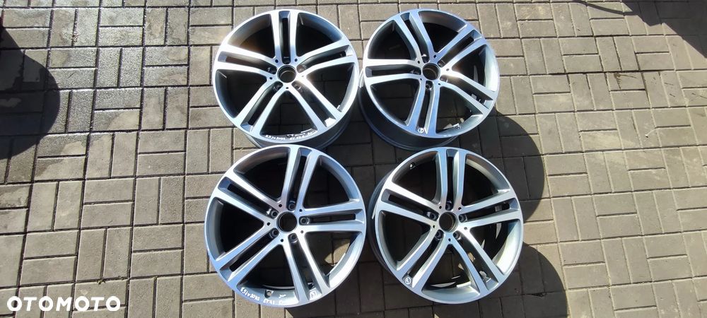FELGI ALU STOPNIOWANE 5X112 2x8.5J x20 CALI ET 55.6 fi 66.6 2x8.5J x 20 CALI ET42 MERCEDES ML GL GLS KOMPLET 4 SZTUKI - 1