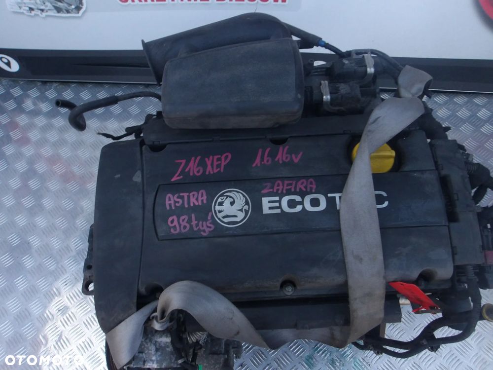 SILNIK OPEL ZAFIRA ASTRA 1.6 16V Z16XEP 98 TYS - 2