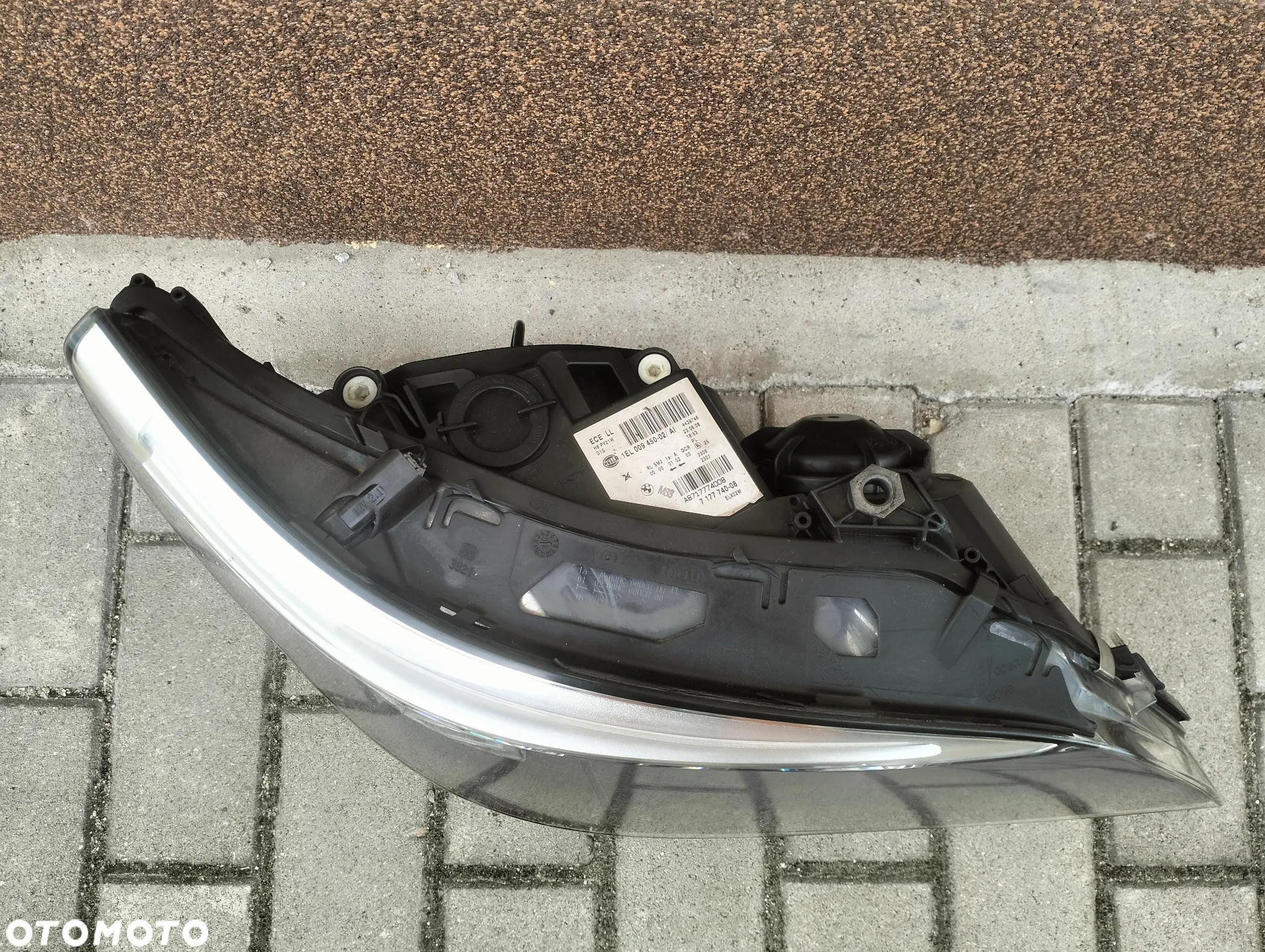 LAMPA LAMPY PRAWA BMW 5 E60 E61 XENON LIFT LCI - 3