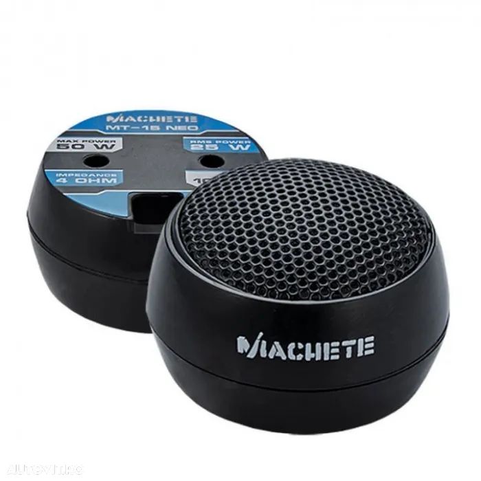 Tweetere auto Deaf Bonce Machete MT 15 NEO, set 38mm - 1
