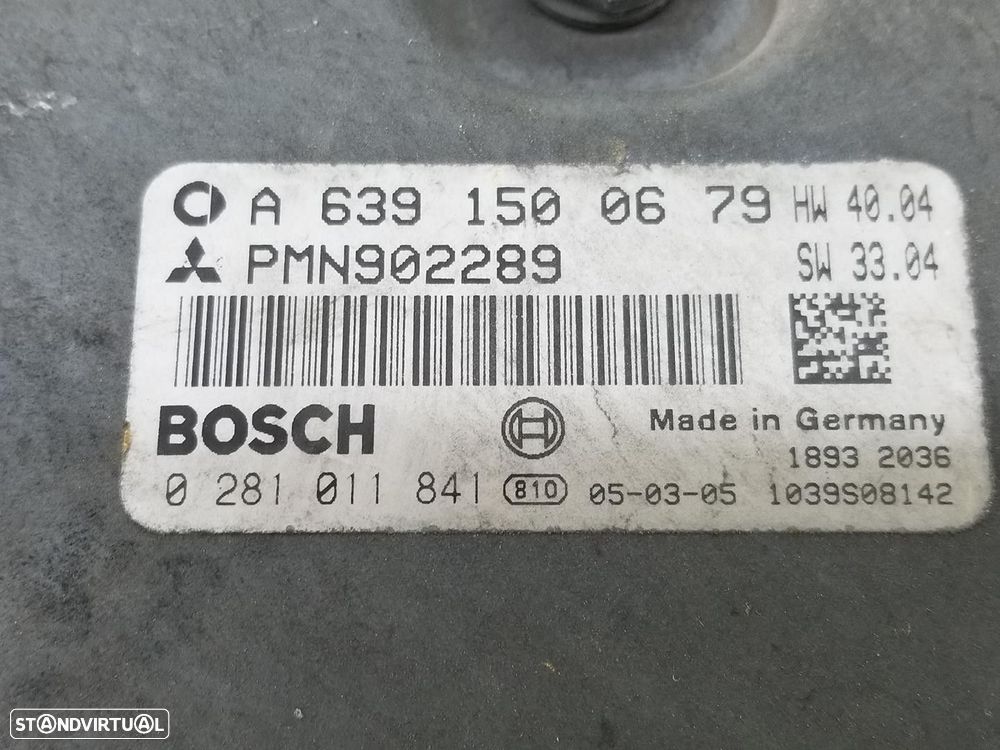 CENTRALINA MOTOR UCE SMART FORFOUR 2005 - 1