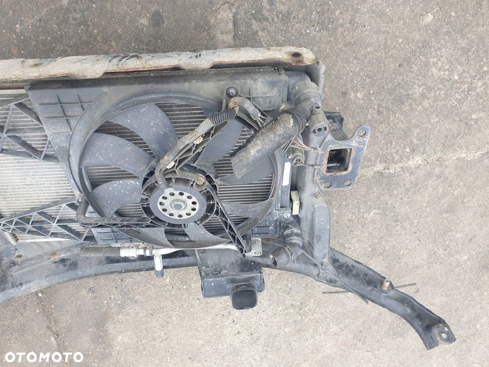 PAS PRZEDNI WZMOCNIENIE CZOŁOWE KOMPLET CHŁODNIC SKODA FABIA II 1.4 TDI - 6
