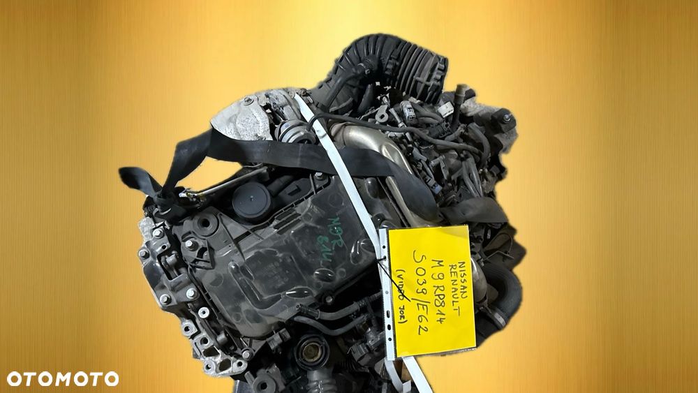 Renault M9R814 2.0 diesel silnik kompletny z pełnym osprzętem gotowy do montażu VIDEO PRACY SILNIKA - WHATSAPP LUB LINK W OPISIE - 4