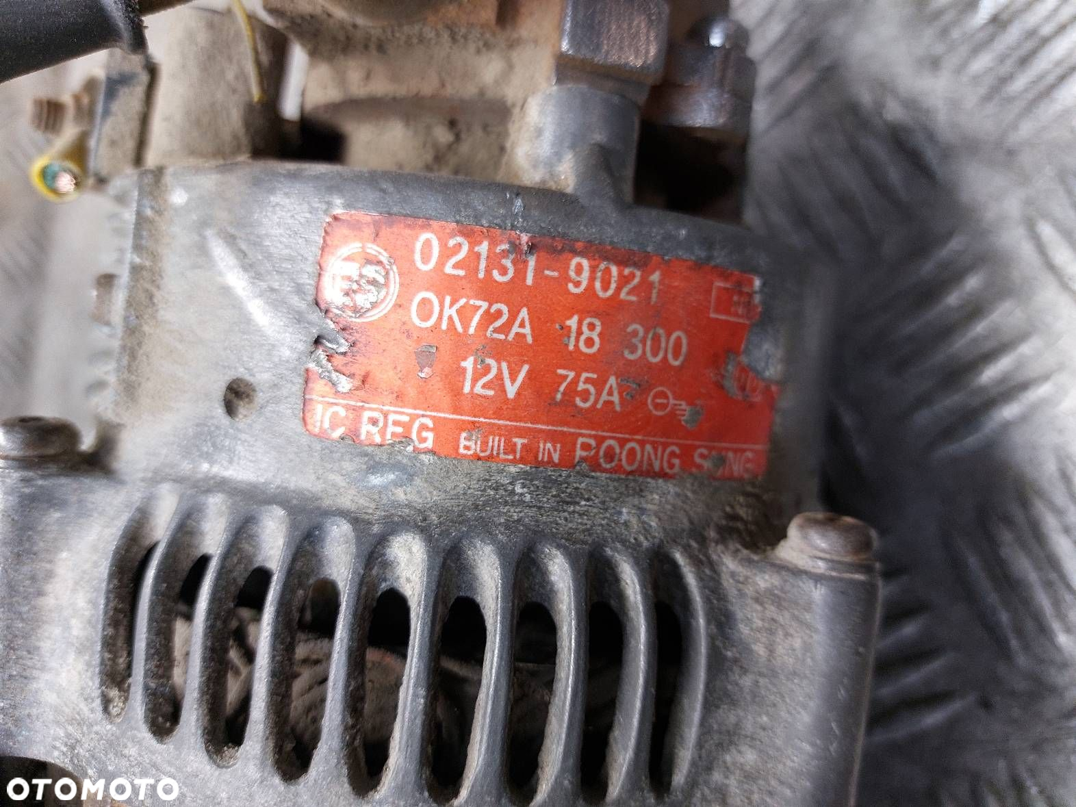 ALTERNATOR POMPA VACUM KIA BONGO K2700 II 2.7 D OK72A18300 02131-9021 - 2