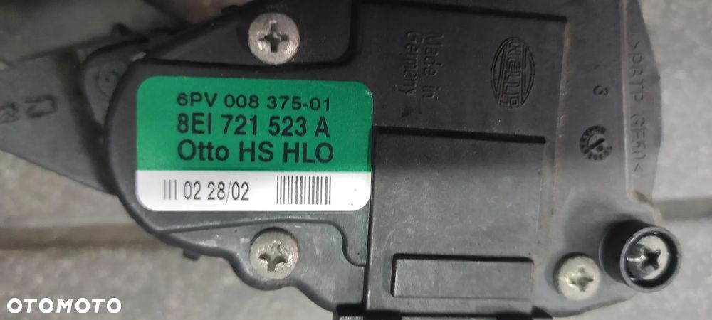 AUDI A4 B6 B7 EXEO Pedał Gazu potencjometr 8E1721523A - 2