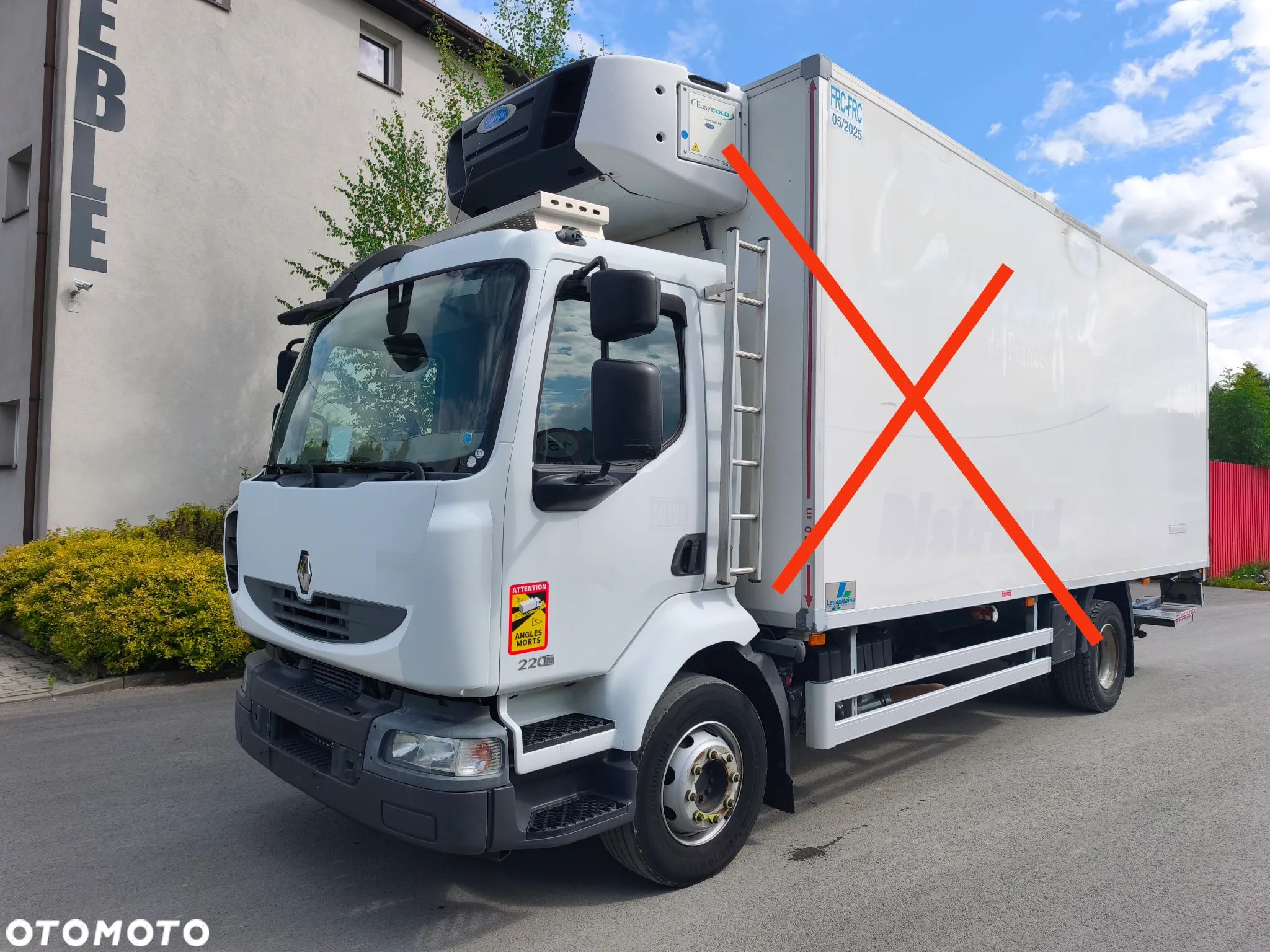 Renault Midlum 220.14  220.16 rama do zabudowy poduszka - 1