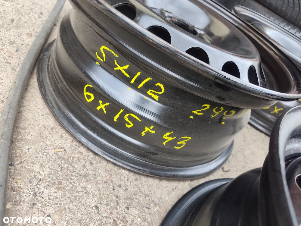 5x112 Felgi stalowe Stal 15 Koła VW GOLF CADDY TOURAN SHARAN AUDI A4 B5 B6 A6 C5 SEAT LEON TOLEDO ALHAMBRA ALTEA SKODA OCTAVIA Passat B5 Legnica ALU-RAD - 9