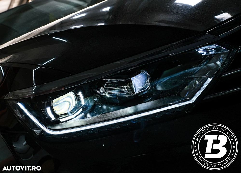 Faruri Full LED compatibile cu VW Passat B8 3G Matrix Design - 15